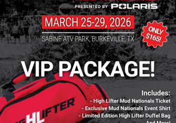 2026 Mud Nationals VIP Package